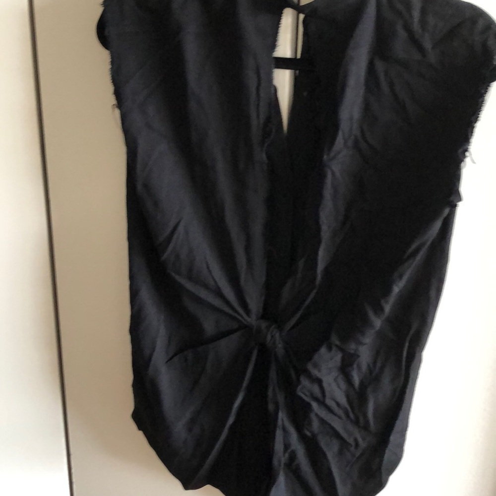 Helmut Lang Sleeveless Button Down With Open Back - image 3
